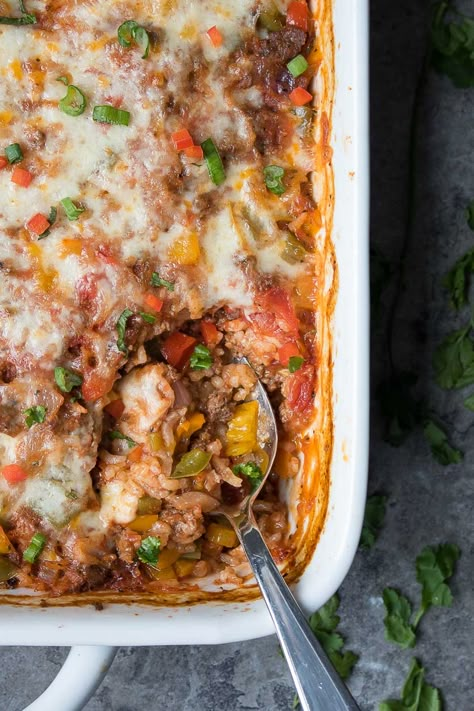 Healthy Chicken Casseroles, Casseroles Vegetarian, Stuffed Bell Pepper Casserole, Bell Pepper Casserole, Stuffed Bell Pepper, Pepper Casserole, Stuffed Pepper Casserole, Healthy Casserole, Healthy Casserole Recipes