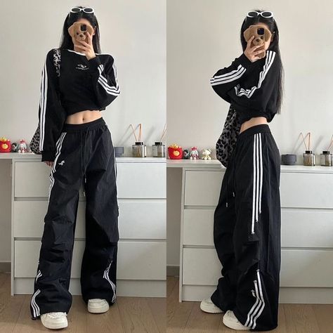 Hiphop Dance Outfit Korean, Hiphop Outfit Dancers, Hiphop Dance Outfit, Costume Pants, Hogwarts Outfits, Boyish Outfits, Dance Outfits Practice, Dancers Outfit, Practice Outfits