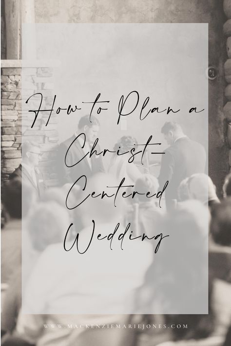 Gospel Centered Wedding, Worship At Wedding Ideas, Bible Themed Wedding, Christian Wedding Planning, Christian Wedding Checklist, Christian Wedding Altar, Ways To Honor God At Wedding, Wedding Worship Service, Christian Wedding Ceremony Outline