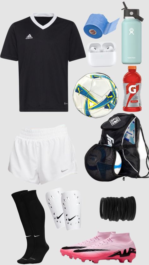 Soccer outfit for girls Soccer Girls Outfits, Soccer Bag, Soccer Outfit, Soccer Outfits, Outfits Girl, Girls Soccer, Soccer Girl, Girls Outfits, Sport Outfits