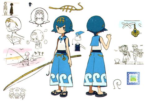 Lana Concept Art - Pokémon Sun and Moon Art Gallery Pokemon Characters Design, Pokémon Art Style, Pokemon Sun And Moon Characters, Pokémon Concept Art, Pokémon Character Design, Pokemon Artstyle, Pokemon Character Design, Pokemon Art Style, Pokemon Concept Art