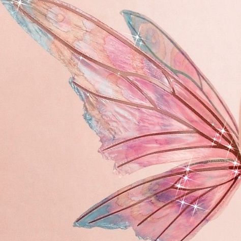 Fairy Wings Aesthetic, Fairy Wings Drawing, Everything Is Love, Pink Fairy Wings, Faerie Aesthetic, Wings Icon, Barbie Fairy, Wings Wallpaper, Klub Winx