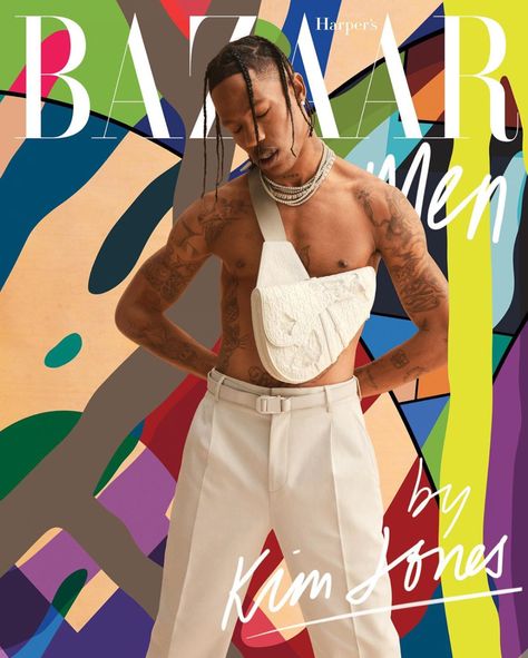 Dior 2019, Colombian Fashion, Bazaar Magazine, Western Look, American Rappers, Harper's Bazaar, Harpers Bazaar, Travis Scott, Record Producer