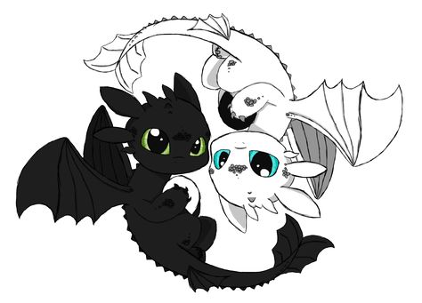 I love this picture so much!! They are so cute! Toothless Dragon Tattoo, Toothless Tattoo, Toothless Drawing, Cute Toothless, Dragon Tattoo Drawing, Gothic Drawings, Cute Dragon Drawing, Парные Тату, Cute Little Tattoos