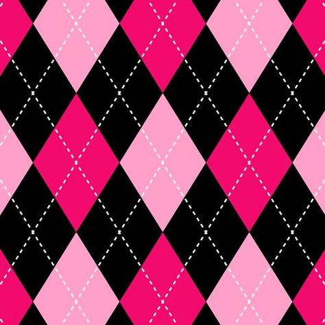 Iconic Wallpaper, Argyle Pattern, Photo Wall Collage, Cute Patterns Wallpaper, Picture Collage, Black And Pink, Wallpaper Iphone Cute, Pink Wallpaper, Mobile Wallpaper