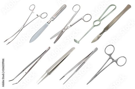 Scalpel, Surgical Instruments, Vector Stock, Tweezers, Different Types, Stock Vector, Quick Saves