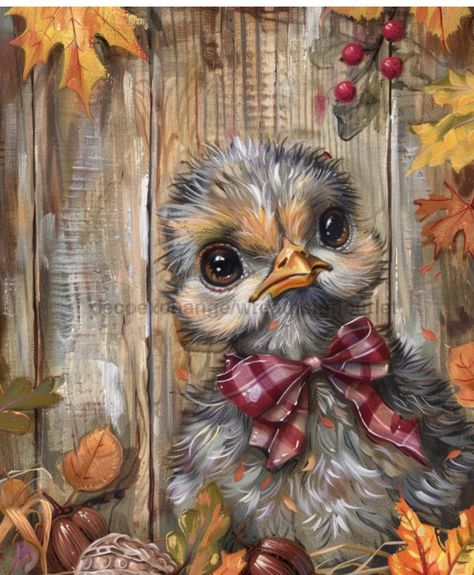 Fall Folk Art, Animal Paintings Acrylic, Small Easel, Easter Paintings, Chicken Signs, Chicken Painting, Easter Sign, Grapevine Wreaths, Acrylic Painting Lessons