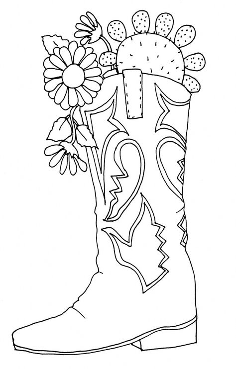 bing clip art cowboy boots | Cowboy Boot | Dearie Dolls Digi Stamps Digi Stamps Free, Wilde Westen, Art Origami, Coloring Book Art, Cute Coloring Pages, Digi Stamps, Cowboy Boot, Coloring Book Pages, Coloring Pictures