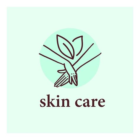 Moisturizer Packaging, Logo Design Body, Skin Care Logo Design, Hand Skin Care, Skin Care Logo, Care Logo Design, Skin Logo, Skincare Logo, Logo Design Concept