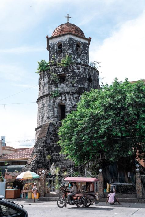 Dumaguete City, Saint Catherine Of Alexandria, Basketball Drawings, Catherine Of Alexandria, Dumaguete, Dive Resort, Philippines Travel, Watch Tower, Budget Hotel