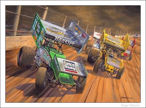 Dirt Racing Cars, Auto Racing Art, Outlaw Racing, Poster Boards, Flat Track Racing, Nascar Trucks, The Outlaws, Dirt Track Cars, Sprint Car Racing