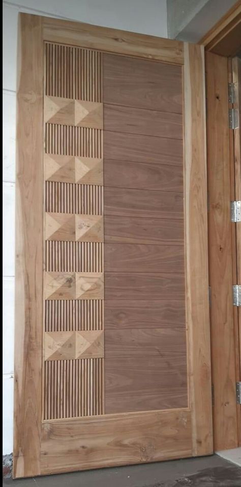 Latest Wooden Front Door Designs, Teak Wood Main Door Design Modern, Scary Halloween Door Decorations, Spooky Door Decorations, Main Entrance Wooden Doors, Spooky Door, Latest Door Designs, Pakistan Home, Main Doors