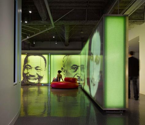 museum of tolerance renovation Backlit Panel, Museum Of Tolerance, Graphic Panels, Architecture Panel, Geometric Architecture, Dramatic Lighting, Installation Design, Diagram Architecture, Wall Systems