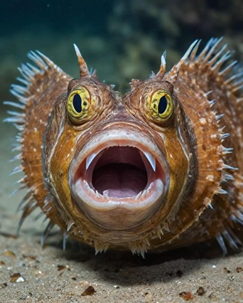 Hag Fish, Dangerous Fish, Scary Fish, Weird Sea Creatures, Rare Fish, Water Creatures, Deep Sea Creatures, Weird Fish, Beautiful Sea Creatures