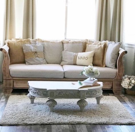 For months I searched for a non-typical daybed that I could use as a sofa in my master bedroom. I knew I wanted something that I could transform into a deconstructed look without it costing an arm and a leg. My search came to a halt when I came across this daybed. #daybed | diy daybed | daybed couch | bedroom ideas | diy couch | repurposed | furniture | Diy Sofa Daybed, Daybed Makeover, Reupholstered Couch, Daybed Diy, Daybed Couch, Farm Estate, Diy Daybed, Closet Door Makeover, Couch Bedroom