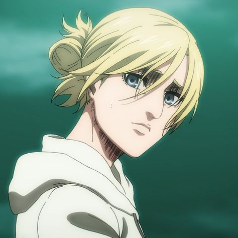 Female Titan, Annie Leonhardt, Aot Anime, Annie Leonhart, Aot Characters, Artist Card, Sakura Card, Attack On Titan Art, Fictional Crushes