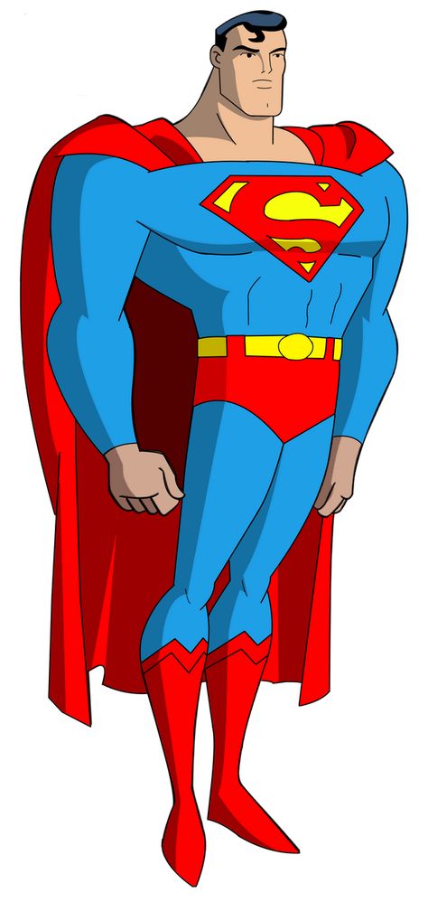 Jlu Superman 40s-70s Costumel by Benjamin10mil on DeviantArt Superman Cartoon, The Batman 2004, Superman Photos, Superman Pictures, Superman X Batman, Dc Superman, Superman X, Villain Character, Superman Art