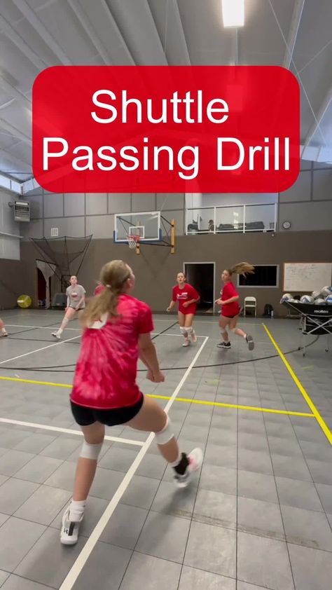 Coach Chijo | Shuttle Passing Drill A great way to warm up for a practice when the focus is on passing. #volleyball #volley #volleyballplayer… | Instagram Volleyball Tip Coverage Drills, Volleyball Receiving Drills, Volleyball Movement Drills, Volleyball Passing Drills High School, Volleyball Passing Drills For Beginners, Volleyball Coaching Tips, Volleyball Drills For Practice, Passing Drills Volleyball, Fun Volleyball Drills