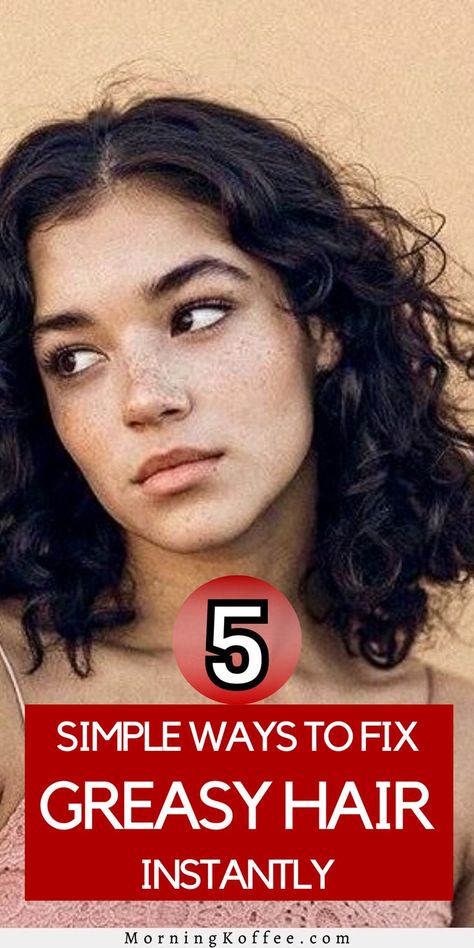 If your have have the tendencies to get greasy all the time than you will love this article. In this post we've gatrhered information on how you can get rid of greasy hair instantly. Some of the are just too simple that will help you fixed your gresy hair in second. how to get rid of greasy hair, greasy hair solution, oily hair, greasy hair tips. Greasy Hair Tips, Greasy Hair Remedies, Get Rid Of Greasy Hair, Summer Beach Hair, Hair Styles For Dirty Hair Quick, Oily Roots, Egg For Hair, Hair Solution, Grease Hairstyles