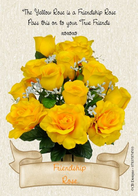 Friendship xx Friendship Rose, Lifestyle Quotes, True Friends, Yellow Roses, Yellow Rose, Table Decorations, Lifestyle, Yellow, Quotes