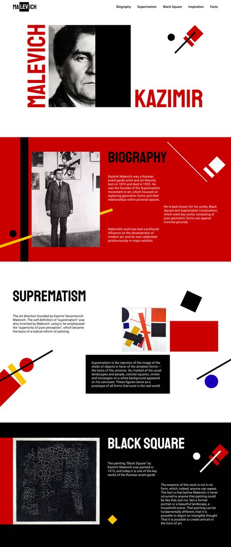 Kazimir Malevich Suprematism, Avant Garde Graphic Design, Bauhaus Web Design, Suprematism Art, Malevich Suprematism, Artistic Portfolio, Bauhaus Graphic Design, Avant Garde Design, Catalog Design Layout