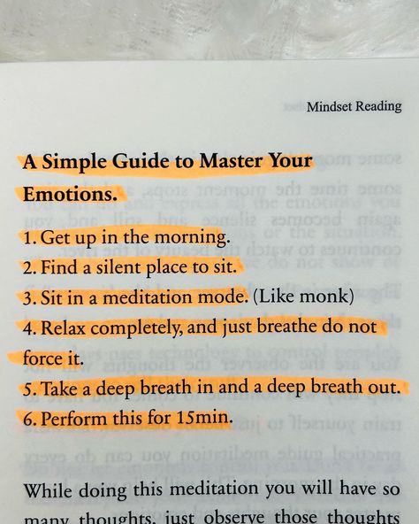 📌This book can help you find your purpose, build self discipline and make better decisions. It will inspire you to do the impossible and be more positive and confident.📌 ✨‘Master your mindset’ is a concise yet impactful book which will help you cultivate a strong mindset, empowering readers to achieve their goals and overcome obstacles. ✨One of the best thing I liked is accessibility of book. The author’s ability to make complex concepts easy to understand ensures that readers of all backg... How To Build Discipline, Self Discipline Aesthetic, Build Self Discipline, Strong Mindset, Be More Positive, Higher Frequency, Find Your Purpose, Life Skills Activities, Men Tips