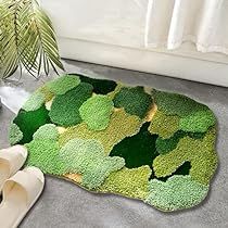 Rugs Cute, Moss Grass, Moss Rug, Door Mat Indoor, Grass Carpet, Indoor Mat, Wet Floor, Shower Mat, Bathroom Kids