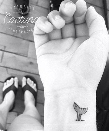 Whale Tail Small Mermaid Tail Tattoo, Whale Tail Tattoo, Mermaid Tail Tattoo, Tail Tattoo, Cute Animal Tattoos, Whale Tattoo, Literary Tattoos, Whale Tattoos, Ankle Tattoo Small