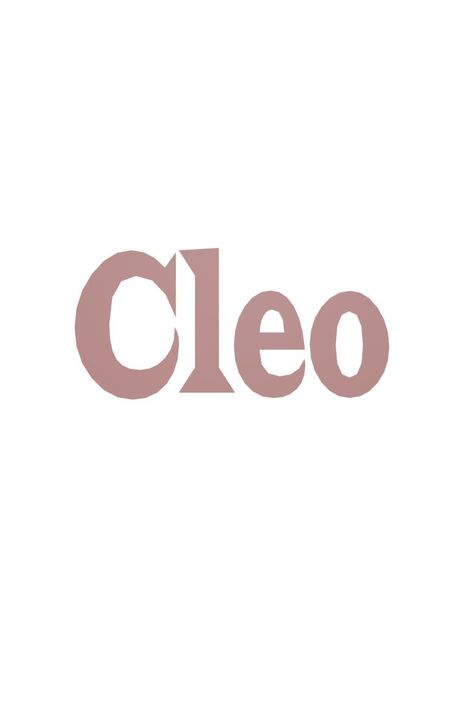 CLEO - popular unisex name against a light purple background Cleo Name Meaning, Cleo Name, Name Covers, Unisex Name, Mum Life, Emily Henry, Given Name, Wallpaper Android, Redbubble Designs