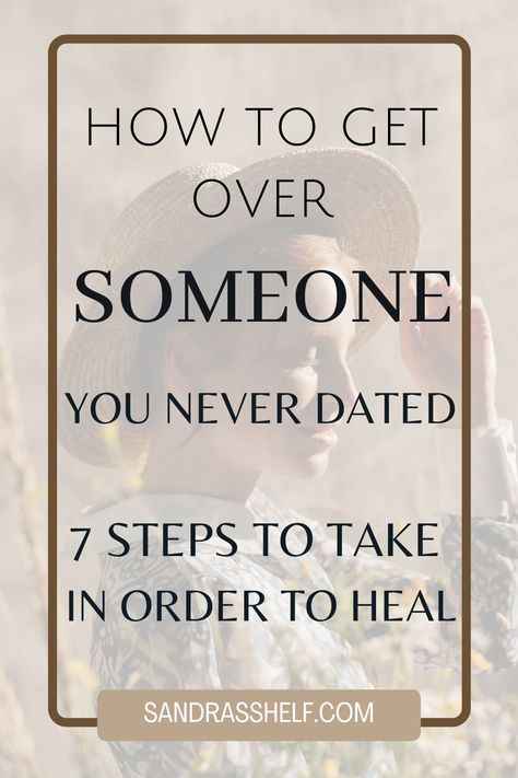 It is with little doubt that through time and distance, you will get over this person. However, there are 7 important steps you should take in order to get over someone you never dated. #howtogetoversomeone #datingtips #movingon Getting Over A Guy You Never Dated, How To Get Over Situationship, Moving On From Someone You Never Dated, Getting Over Someone You Never Dated Quotes, Get Over Situationship, How Do You Get Over Someone You Love, How To Get Over A Guy You Never Dated, How To Get Over A Situationship, Getting Over Someone You Never Dated