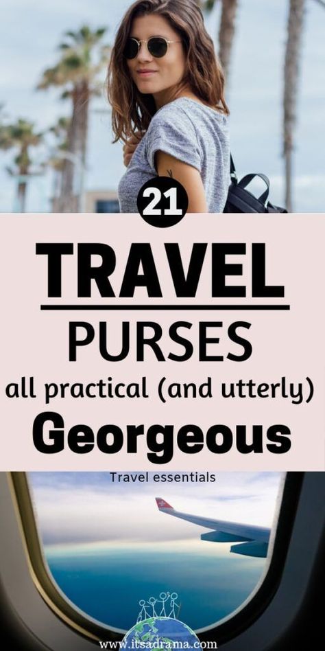 Best Travel Bags, Best Crossbody Bags, Travel Capsule, Travel Crossbody, Travel Essentials List, Crossbody Bags For Travel, Travel Essentials For Women, Travel Handbags, Travel Bags For Women