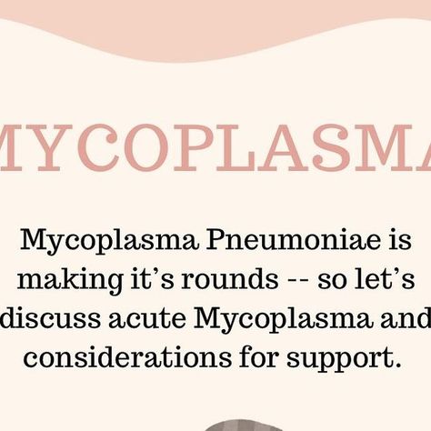 Kristy; Homeopath, Bio Resonance on Instagram: "As many of you know, Mycoplasma Pneumoniae has been increasing over the US. I’ve been getting asked a lot of questions regarding it so I wanted to put a post together regarding ACUTE Mycoplasma. 

There are many strains of Mycoplasma that can impact different organ systems in the body. Acute Mycoplasma is very different than chronic as well. So for today’s sake, we’re discussing acute mycoplasma pneumoniae. 

None of this is medical advice & it is meant for educational purposes only." Organ System, For Educational Purposes Only, Homeopathy, Medical Advice, Health And Safety, For Today, Sake, Meant To Be, Medical