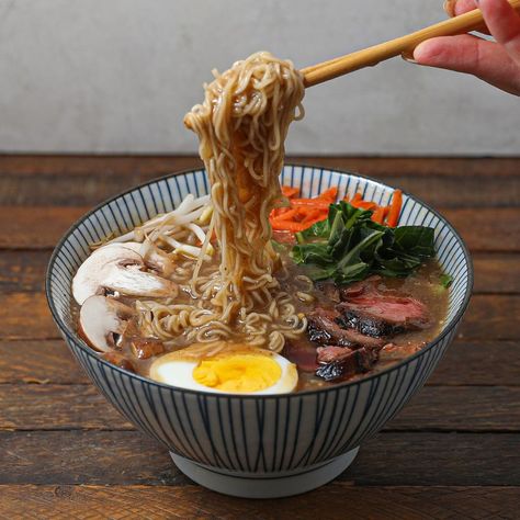 Beef Miso Ramen, Japanese Ramen Recipe, Gluten Free Ramen Noodles, Gluten Free Ramen, Miso Ramen, Ramen Recipe, Gluten Free Soy Sauce, Ramen Noodle Recipes, Recipe Beef