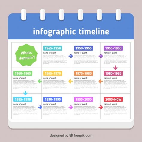 Infographic timeline design in calendar ... | Free Vector #Freepik #freevector #infographic #calendar #business #cover Infographic Timeline Design, Calendar Infographic, Infographic Timeline, Timeline Infographic Design, Vector Infographic, Timeline Infographic, Timeline Design, Calendar Ideas, Post Ideas