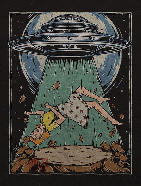 Embark on a cosmic journey with our article, exploring the fascinating universe of UFO illustration – where beautiful art meets the extraterrestrial! Ufo Illustration, Illustration Example, Ufo Art, Birthday Projects, Alien Abduction, Illustration Ideas, Ancient Aliens, Lip Art, Light And Shadow