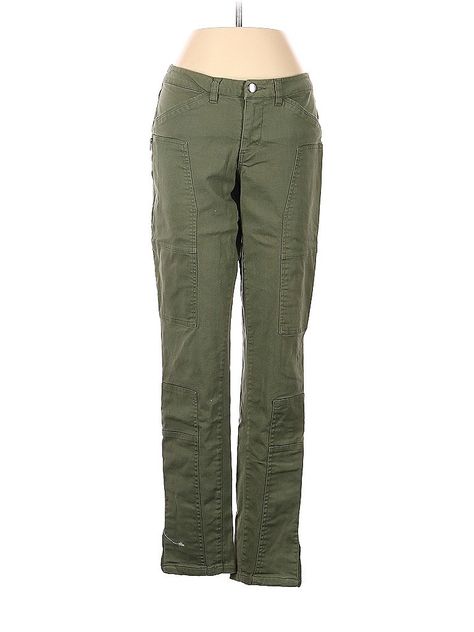 Sundance Cargo Pants Size: 4 Green Bottoms - used. 2% Spandex, 98% Cotton, Regular, Solid, Mid/Reg Rise | Sundance Cargo Pants - Mid/Reg Rise: Green Bottoms - Size 4 Green Cargo Pants, Green Bottom, Green Cargo, Boho Pants, Cargo Pants, Khaki Pants, Women Handbags, Size 4, Spandex