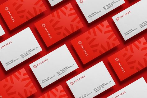 Antares Creative Group on Behance Red Brand Identity, Business Card Red, Bishkek Kyrgyzstan, Identity Card Design, Business Card Logo Design, Visit Card, Advertising Logo, Marketing Inspiration, Graphisches Design