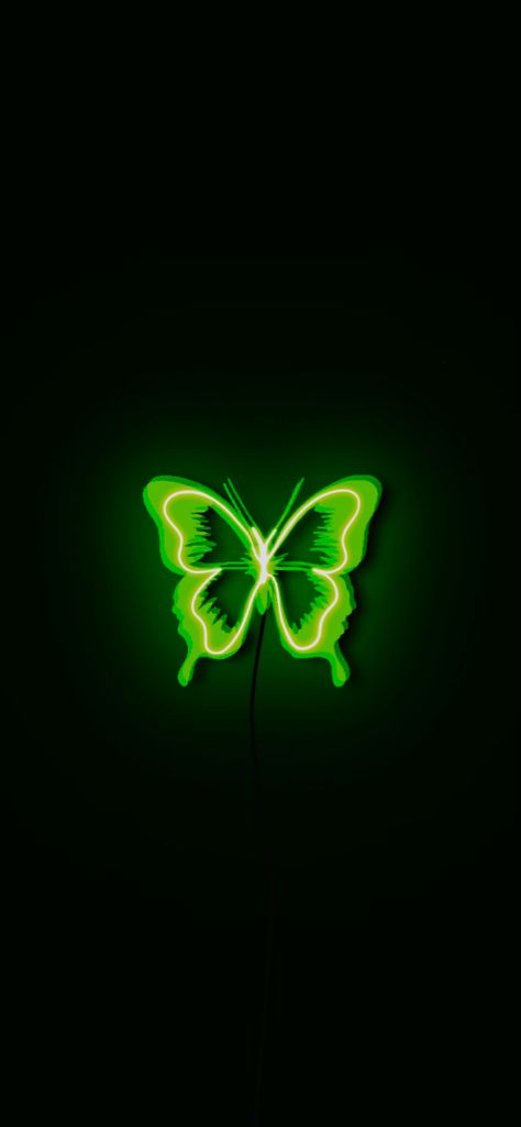 Neon Green Wallpaper Iphone Aesthetic, Neon Green Asthetics, Buttercup Mood, Wallpaper Baddie Aesthetic, Wallpaper Baddie, Butterfly Sign, Sign Wallpaper, Green Widget, Neon Butterfly