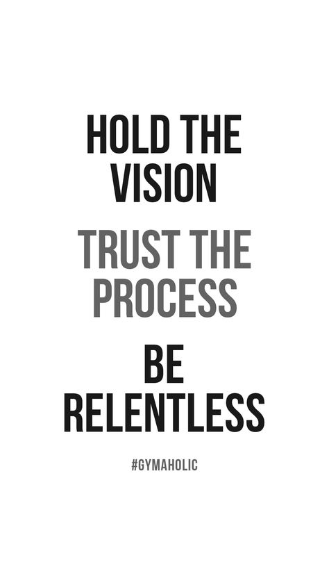 Hold The Vision, Quality Lifestyle, Frases Fitness, Fitness Motivation Quotes Inspiration, Fitness App, Motiverende Quotes, Gym Quote, Men Quotes, Trust The Process