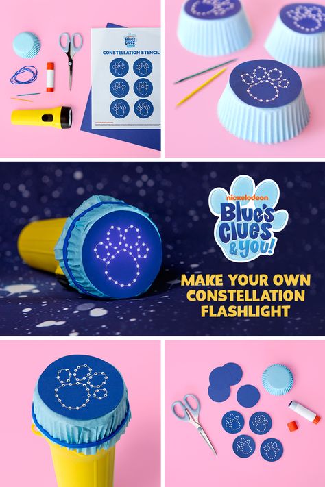 Blues Clues Crafts, Constellation Craft, Blue Clues, Blue's Clues Birthday Party, August Birthdays, Clue Party, Magical Room, Blue's Clues And You, Montessori Toddler Activities