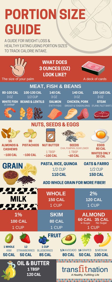 Portion Size Guide, Portion Size, Best Healthy Diet, Best Diet Foods, Healthy Eating Diets, Best Fat Burning Foods, Low Carb Diet Plan, Portion Sizes, Low Fat Diets