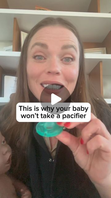 Carrie Bruno RN, IBCLC, MSCP, Founder of The Mama Coach on Instagram: "This could be why!!!

If I had a dollar for every time I have gotten a baby to take a pacifier just by pointing it towards the roof of their mouth and bypassing their tongue…

Sounds wild, but it makes a huge difference.

Watch this and let me know if you need help❤️❤️

#pacifier
#soother
#suckybaby
#newborn
#baby
#newbaby
#parenting
#breastfeeding" Best Pacifiers For Newborns, Best Pacifiers, Child Nursing, Breastfed Baby, Baby Pacifier, The Roof, Newborn Baby, Nursing, New Baby Products