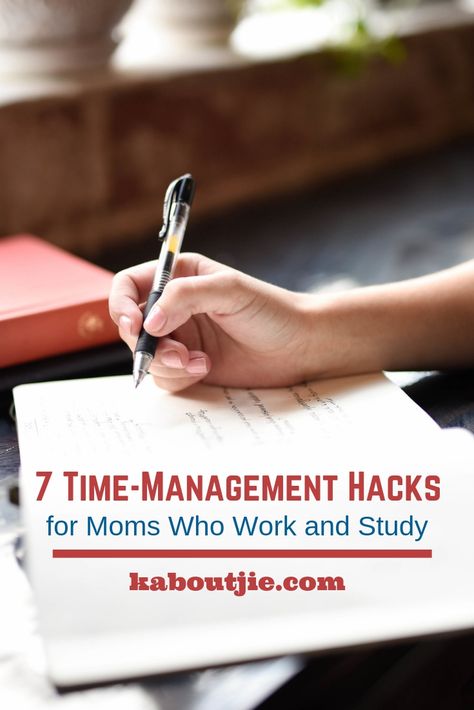 7 Time-Management Hacks for Moms Who Work and Study | Kaboutjie Business Mind, Newborn Sleep Schedule, Mommy Hacks, Organizational Skills, Pinterest Friends, Mom Goals, Study Apps, Work And Study, Mommy Tips