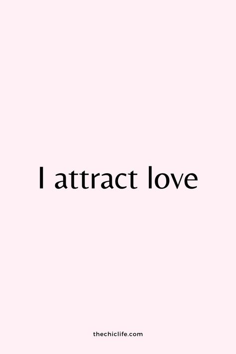 To Attract Love, Love Attraction Quotes, True Love Manifestation Affirmations, Manifesting Good Relationship, Manifest A Lover, Vision Board Soulmate, Manifestation Of Love, I Attract Love Affirmations, Attract Love Affirmations