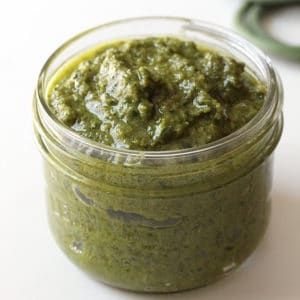 Walnut Garlic Scape Pesto - The Vegan Harvest Pasta Pesto Recipes, Scape Pesto Recipe, Basil Walnut Pesto, Garlic Scape Pesto, Basil Pesto Pasta, Make Pesto, Pesto Pasta Recipe, Pesto Recipes, Bacon Sauce