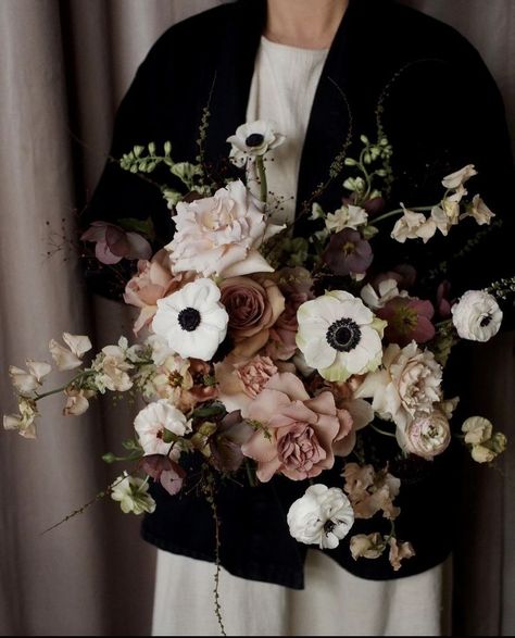 Moody chic and romantic Moody Wedding Flowers, Dark Romantic Wedding, Spring Palette, Ethereal Wedding, Dark Wedding, Moody Wedding, Neutral Wedding, Wedding Mood Board, To Infinity And Beyond