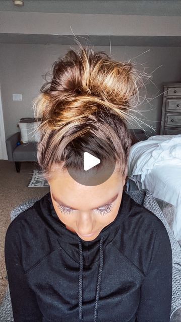 Quick And Easy Hair Updos For Work, Cute Lazy Updos, Up Dos For Long Hair Dirty, Simple Front Braid Hairstyles, Country Updo Hairstyles, Easy Messy Hairstyles For Long Hair, Easy Quick Updos For Medium Hair, Easy Hair Braids To Do On Yourself, Dirty Hair Updo Easy