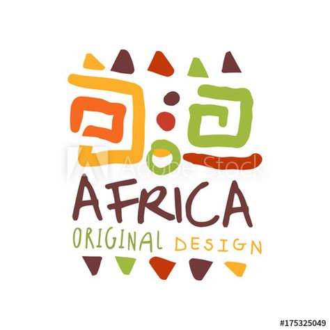 African Logo, Tourism Logo, Clothing Logo Design, Logo Samples, Textile Pattern Design, Shirt Print Design, Logo Restaurant, African Style, Clothing Logo