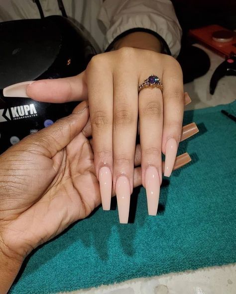 Long Acrylic Nails Coffin, Ballerina Nails, Nagel Inspo, Acrylic Nails Coffin, Square Acrylic Nails, Luxury Nails, Dream Nails, Coffin Nails Designs, Fire Nails