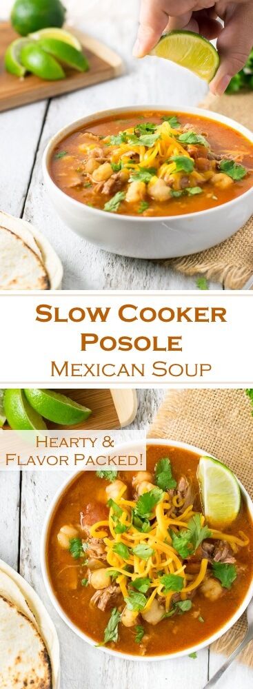 Slow Cooker Posole, Pasole Recipe, Posole Soup, Posole Recipe, Slow Cooker Mexican, Mexican Soup Recipes, Recipes Slow Cooker, Mexican Soup, Winter Dinner Recipes